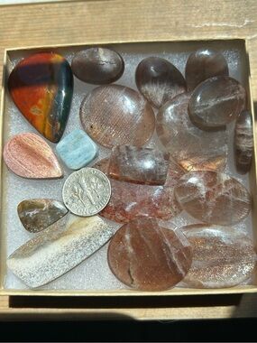 Sunstone Cabochon lot